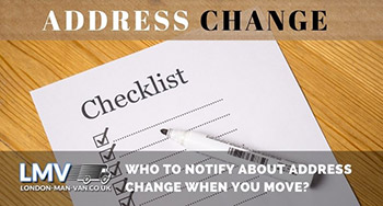 Who to notify when you move?
