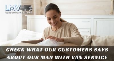 Easy and Professional! Friendly driver from Man with Van London